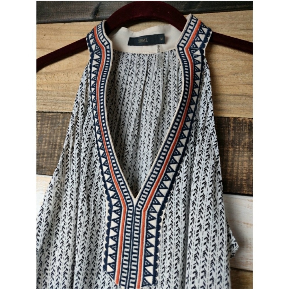 THML Stitch Fix Embroidered Tank Top